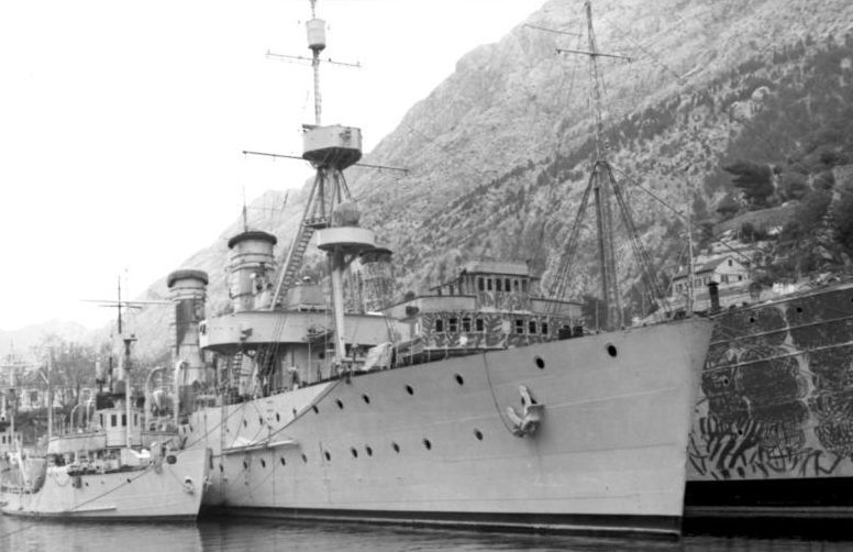 Югославские корабли, захваченные Италией. Апрель 1941 г. 