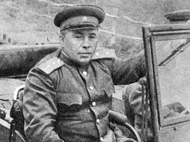 Генерал-лейтенант Белобородов. 1944 г. 