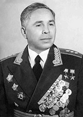 Дважды Герой Советского Союза генерал-полковник Белобородов. 1945 г. 