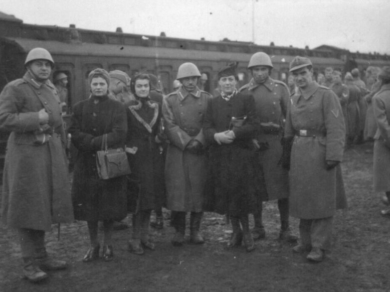 Бойцы Русского охранного корпуса в Югославии. Октябрь 1942 г. 