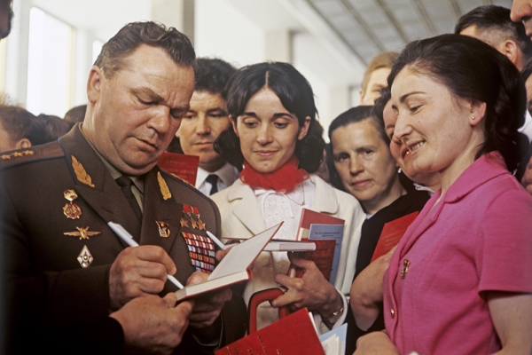 Кожедуб в Кремлевском дворце съездов. 1975 г. 