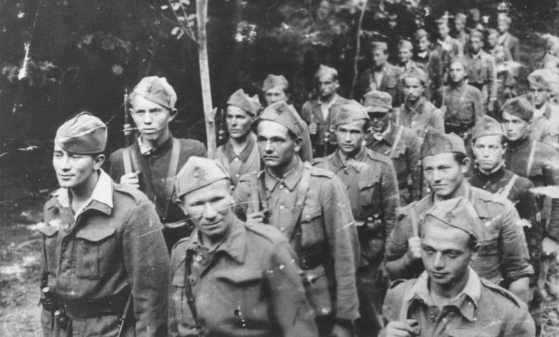 Диверсионный батальон Славонского партизанского корпуса. Лето 1943 г.