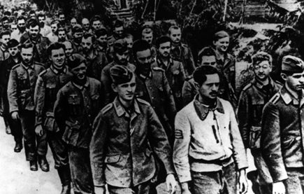 Военнопленные немцы в Смоленске. Сентябрь 1943 г. 