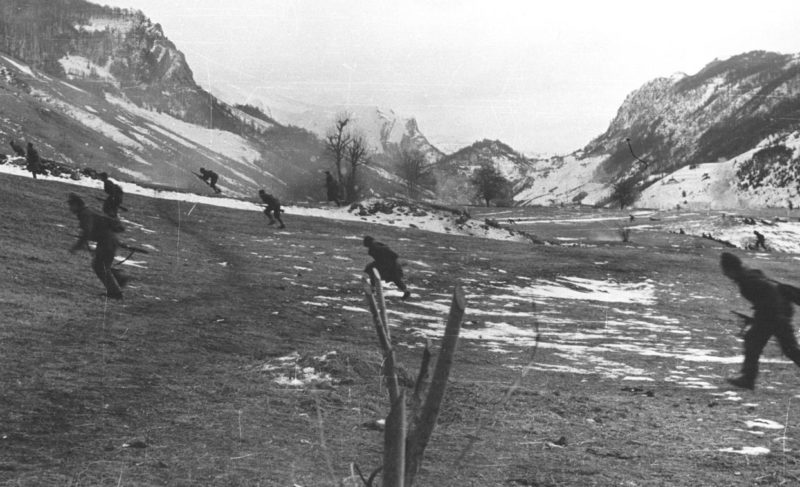 Бой в Черногории. 1944 г.