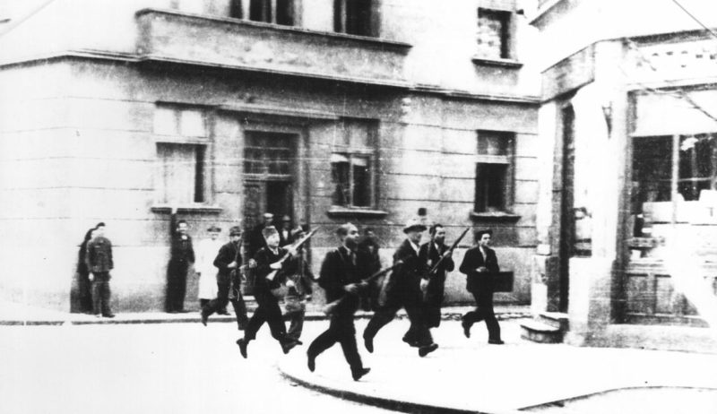 Уличные бои за освобождение Белграда. Октябрь 1944 г.