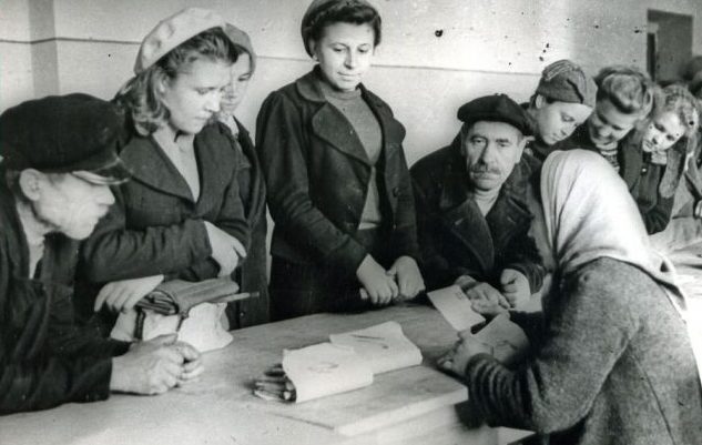 Возобновление работы почты. Октябрь 1943 г. 