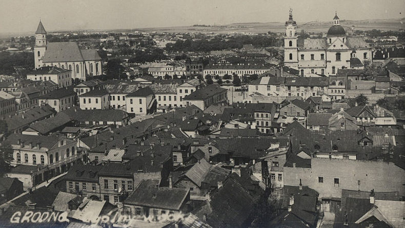 Вид на Гродно. 1935 г.