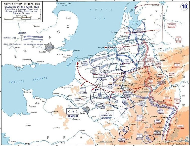 Планы союзников и Германии. План «Диль» против плана «Гельб». 