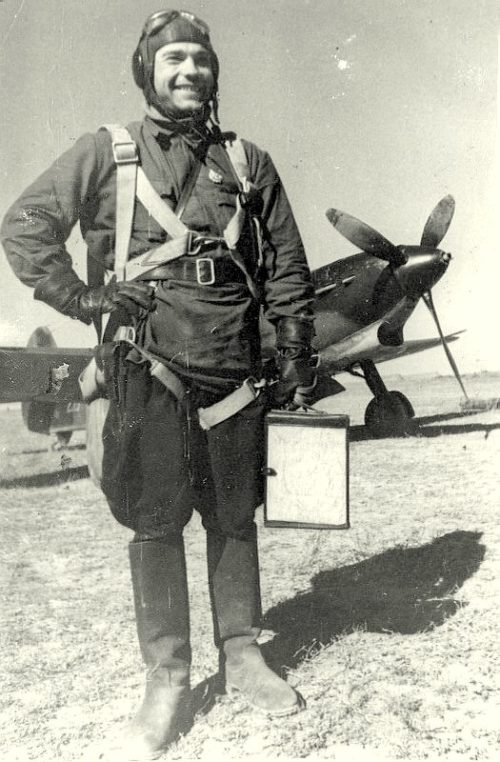 Герой Советского Союза Лавриненков. 1943 г.