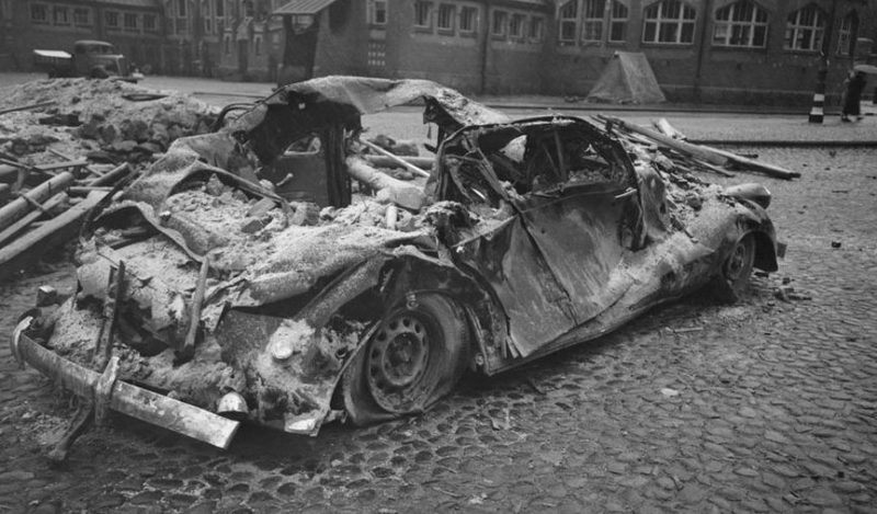 Последствия бомбардировки Хельсинки 30 ноября 1939 г.