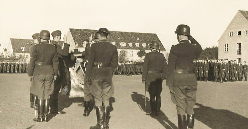 Плац военного пехотного училища. 1939 г.