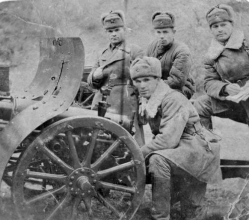 Участники Керченско-Феодосийской десантной операции. Декабрь 1941 г.