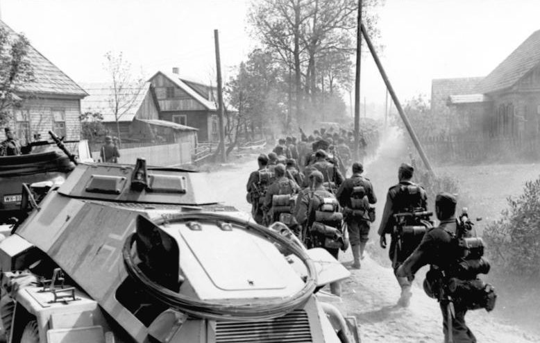 Немцы входят в Латвию. Июнь 1941 г.