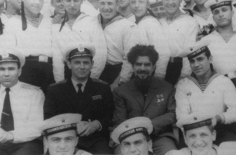 Леонов в части морского спецназа. 1965 г.