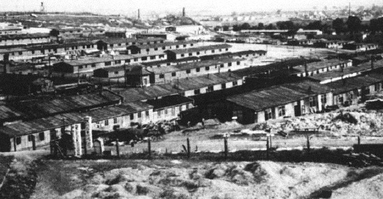 Лагерь принудительных работ в Плашове. 1942 г. 
