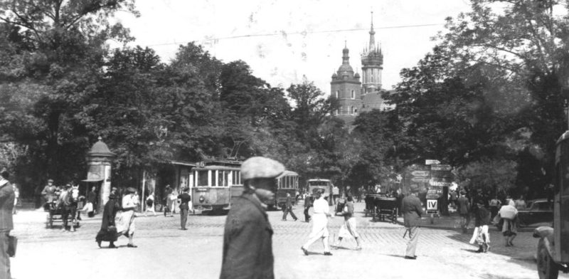 Улицы Кракова. 1942 г.