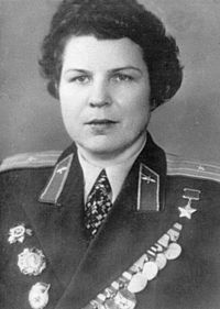 Герой Советского Союза Никулина Евдокия Андреевна (08.11.1917-23.03.1993)
