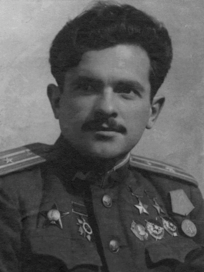 Дважды Герой Советского Союза майор Покрышев. 1943 г.