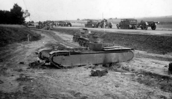 Поле танкового боя у Дубно. Июнь 1941 г.