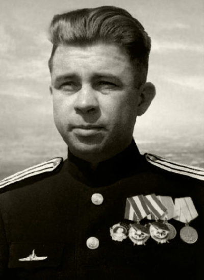 Капитан 1-го ранга Маринеско. 1945 г.