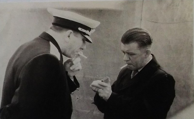 Маринеско и адмирал В.Ф. Трибуц. Ленинград 1958 г.