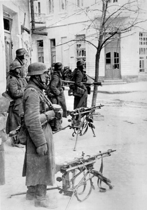 Немцы в Феодосии. 1942 г.