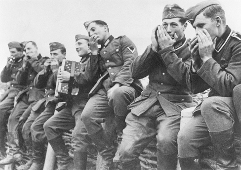 Немцы на позиционной войне. Апрель 1940 г.