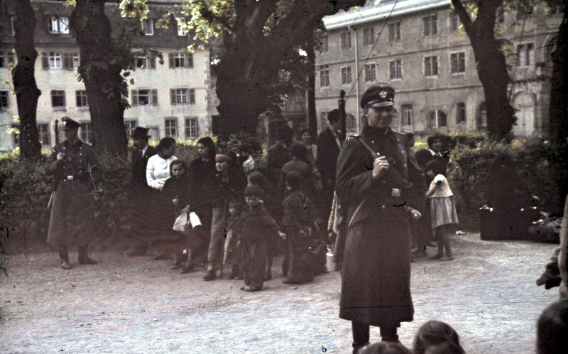 Депортация синти и ромов Асперга. Германия, май 1940 г. 