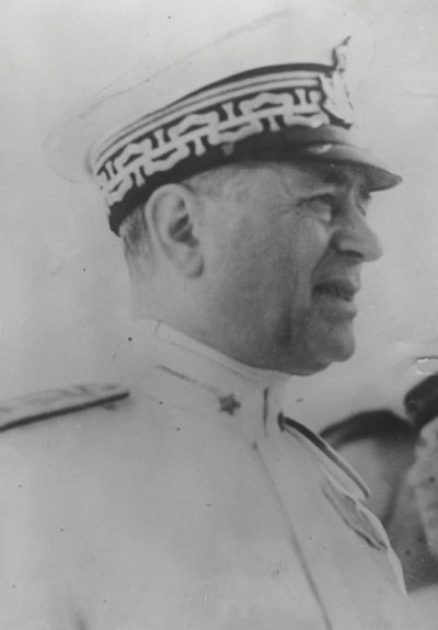Итальянский адмирал Иниго Кампиони.