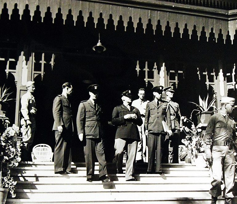 Военачальники во время Каирской конференции. Ноябрь 1943 г.