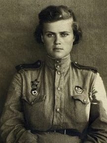 Лейтенант Руднева. 1943 г. 