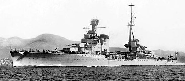 Итальянский тяжелый крейсер «Больцано». 