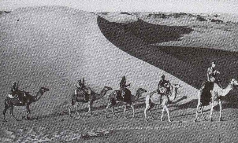 Итальянский патруль на верблюдах. 1940 г. 