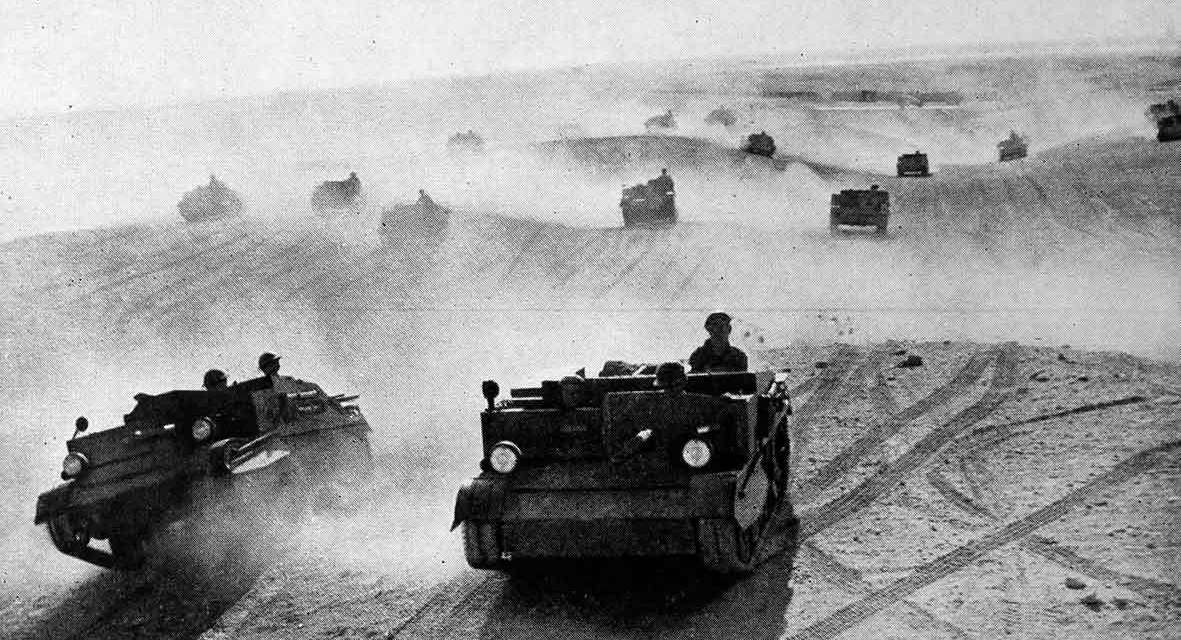 Наступление итальянских войск в Египте. 1940 г.