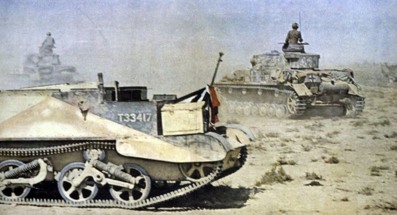 Немецкий корпус «Африка» в Египте. 1942 г.