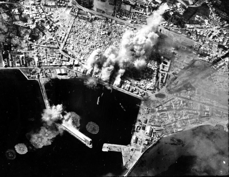 Бомбардировка порта Сусс. Январь 1943 г.