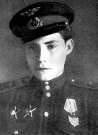 Летчик Аркаша Каманин. 1944 г. 