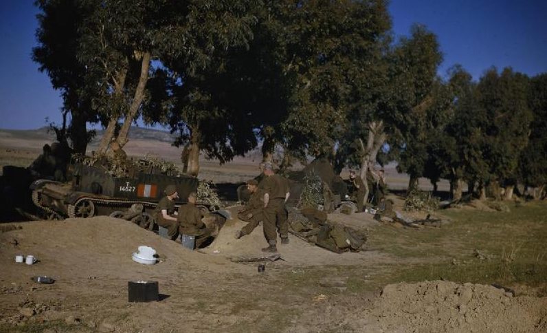 Разведывательное подразделение британской армии. Январь 1943 г.