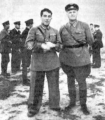 Смушкевич и Жуков. Халхин-Гол. 1939 г. 