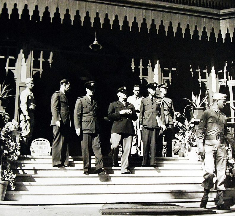 Военачальники во время Каирской конференции. Ноябрь 1943 г.