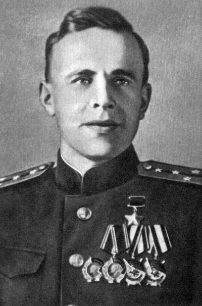 Герой Советского Союза капитан-лейтенант Шабалин. 1944 г.