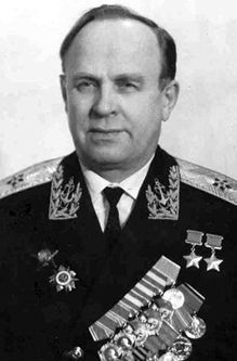 Контр-адмирал Шабалин. 1970 г.
