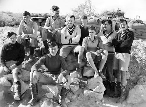 Пилоты из 3-й эскадрильи РАФ в Западной пустыне, Джеравла. 9 декабря 1940 г.