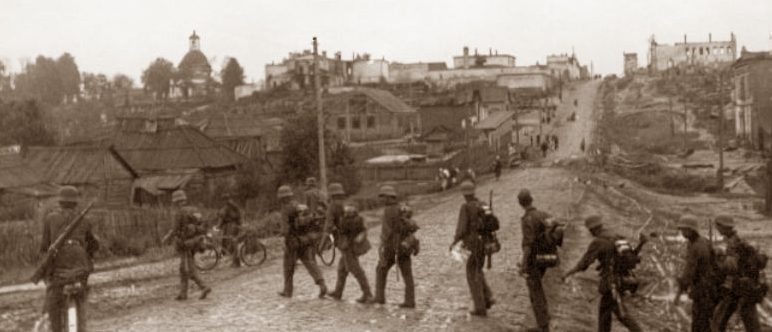 Город в оккупации. Сентябрь 1941 г. 