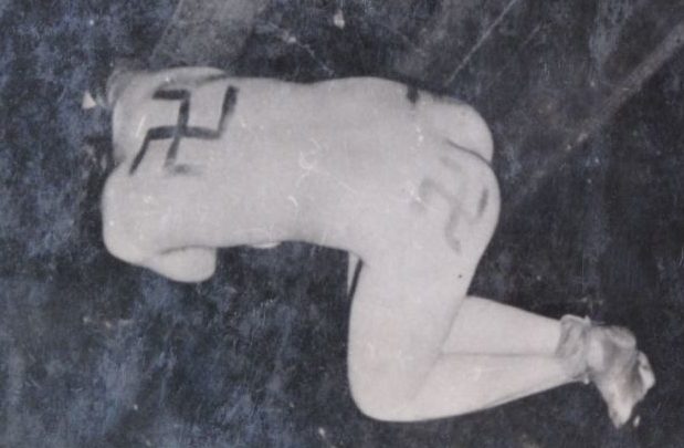 «Охота» в Копенгагене на женщину, сожительствовавшую с немцем. Май 1945 г.