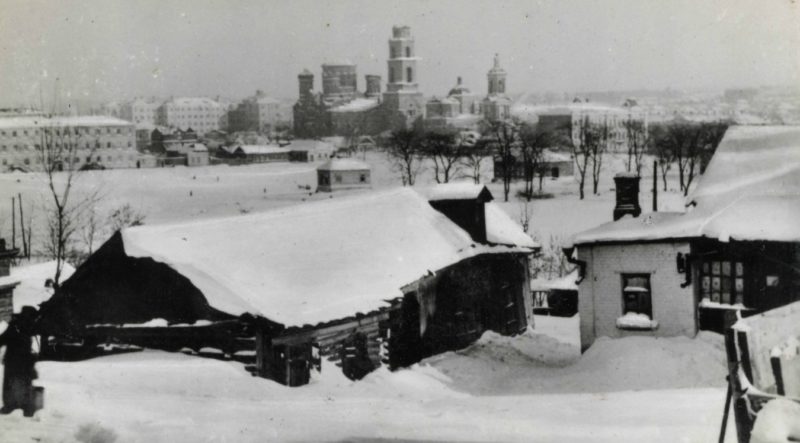 Улицы оккупированного Орла. Январь 1943 г.