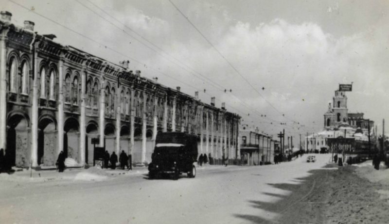 Улицы оккупированного Орла. Январь 1943 г.