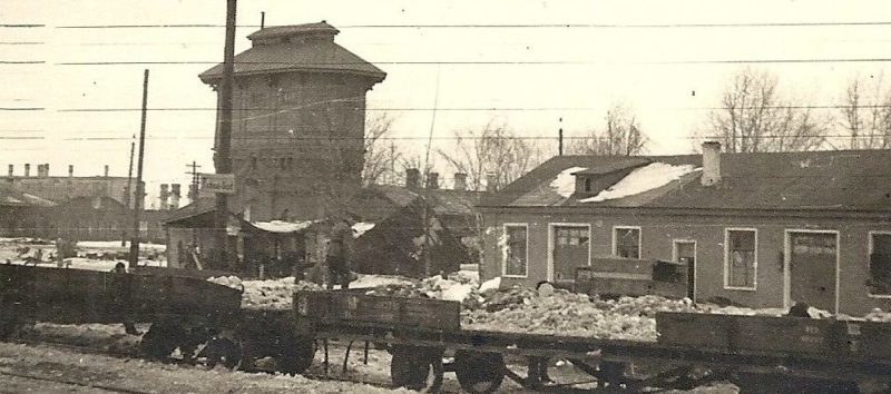 Станция Ржев-Южный. 1942 г.