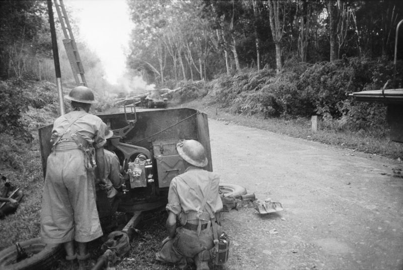 Австралийские войска в Малайзии. 1942 г.
