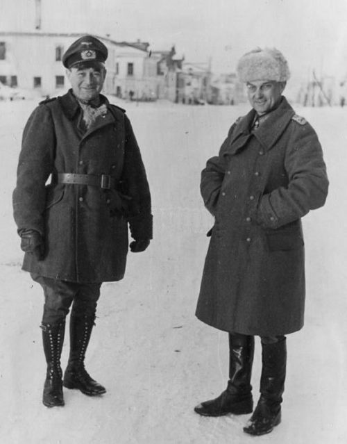 Генерал Модель во Ржеве. Январь 1943 г.